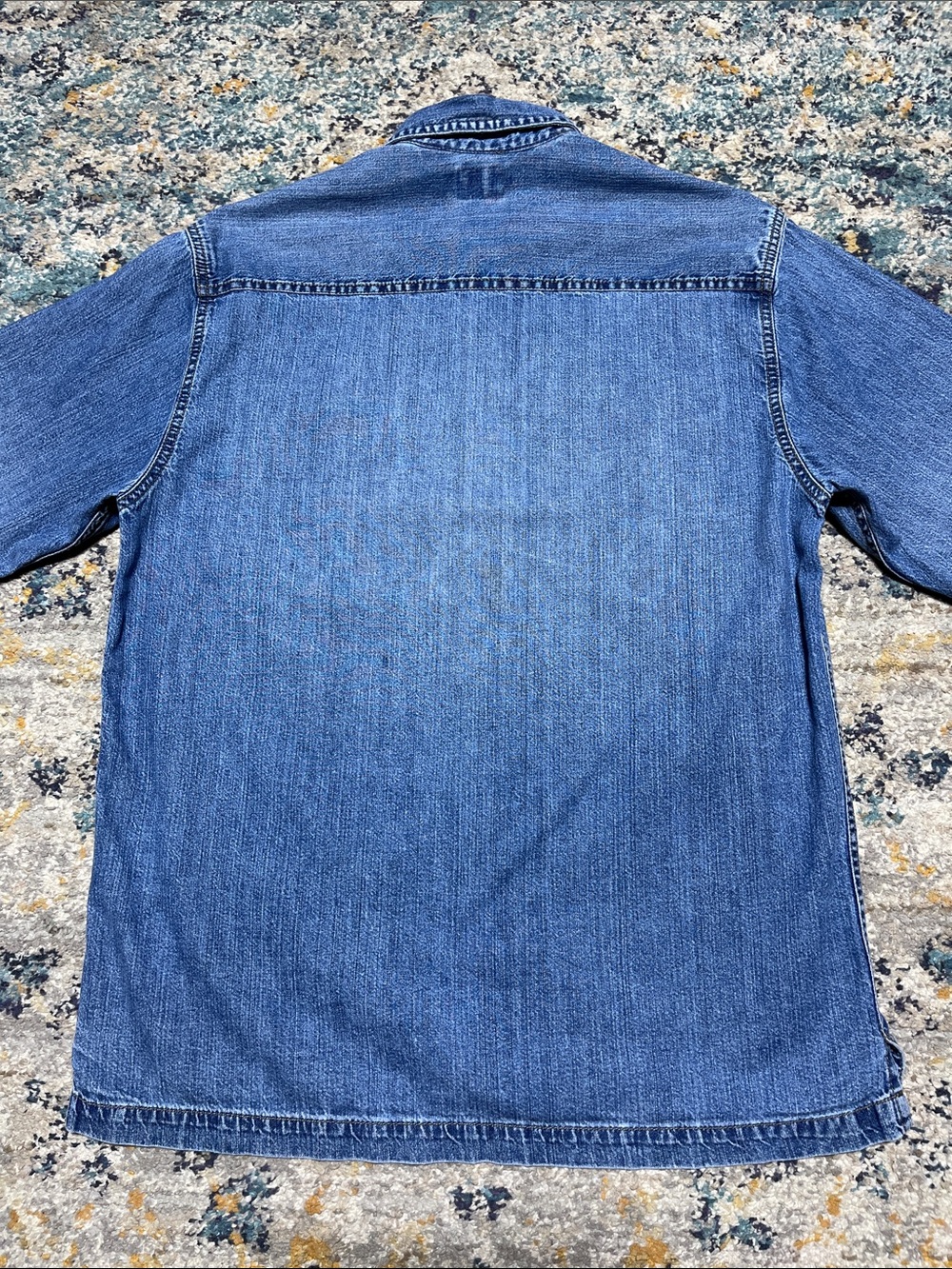 Levi's Red Tab Denim Button-Down Shirt Size S - Picture 9 of 15